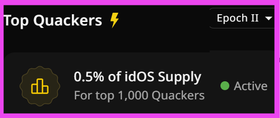 mr_cbillionaire's tweet image. easiest way to climb up the @idOS_network lb on wallchain ??

▪️ interact with any idOS network tweet you see
▫️ interact with any idOS network tweet you see

quack it up rn for a spot in top 1000

gidOS