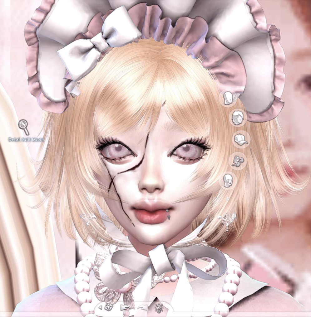 bunniefloss's tweet photo. creepy dolly 4 simblrweennn hehe https://t.co/H6rZhEgpmh