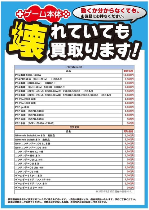 ミ*】様 ゲームまとめ売り おじゃま館茨木店@ゲームを売るなら！ on X