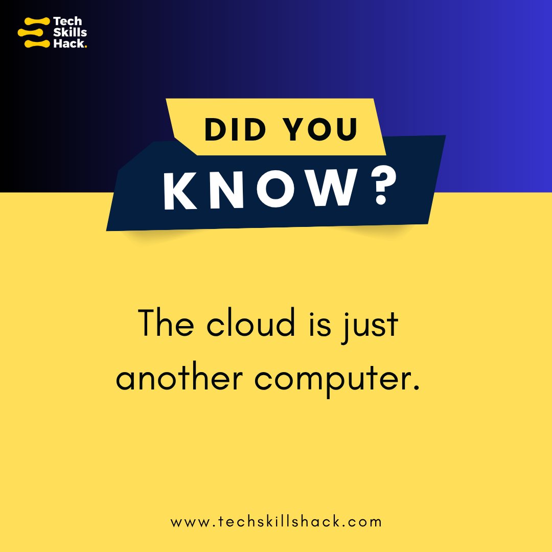 techskillshack's tweet image. The cloud isn’t some magical place floating above us.
It’s a vast network of real, physical servers located in massive data centers around the world.
#CloudComputing #DataStorage #AWS #GoogleCloud #MicrosoftAzure #CloudTechnology #DataCenters #FutureOfTech #CyberSecurity