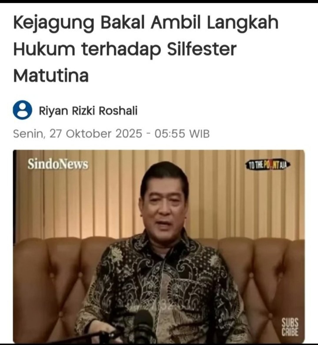 Harus percaya kah ... ?