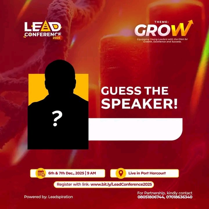 leadspiration's tweet image. We are super excited about this speaker.
Can you guess who he is?
If you follow him, he is currently sharing insights into his journey as a techie.
Let's stop there.

Guess the Speaker!

#LeadConference #GuessTheSpeaker #leadconference2025