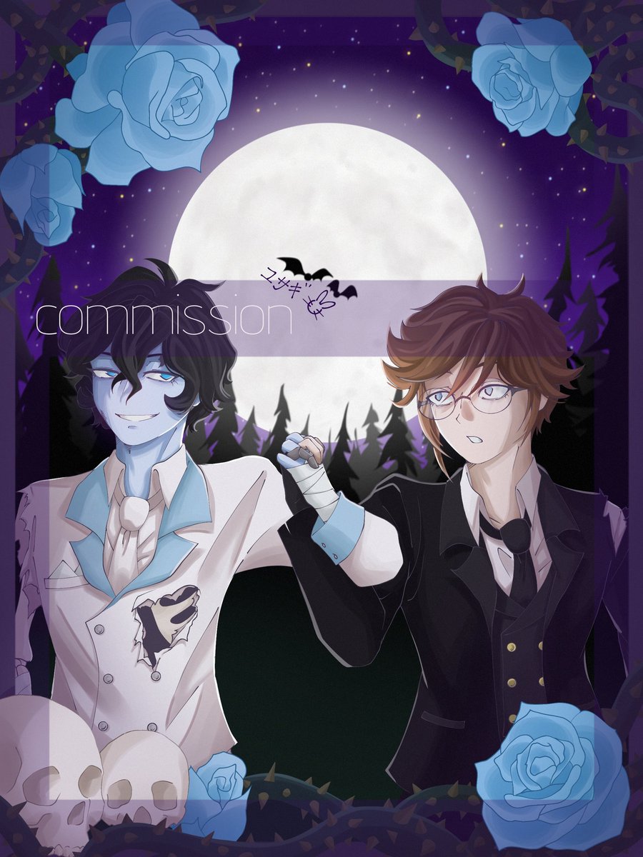 BelkaNatya's tweet photo. #Commission #commissionsopen #art #Halloween #halloweenart https://t.co/O7s3obzR8V
