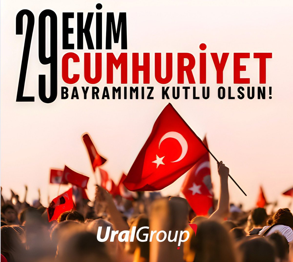 uralmedical's tweet photo. Today, we proudly celebrate the 102nd anniversary of the Republic of Türkiye; a symbol of unity, progress, and vision.

At Ural Group, we are proud to produce in Türkiye and carry this spirit into everything we create.

Happy Republic Day!
#29Ekim #CumhuriyetBayramı #UralGroup https://t.co/YFBASje3Kl