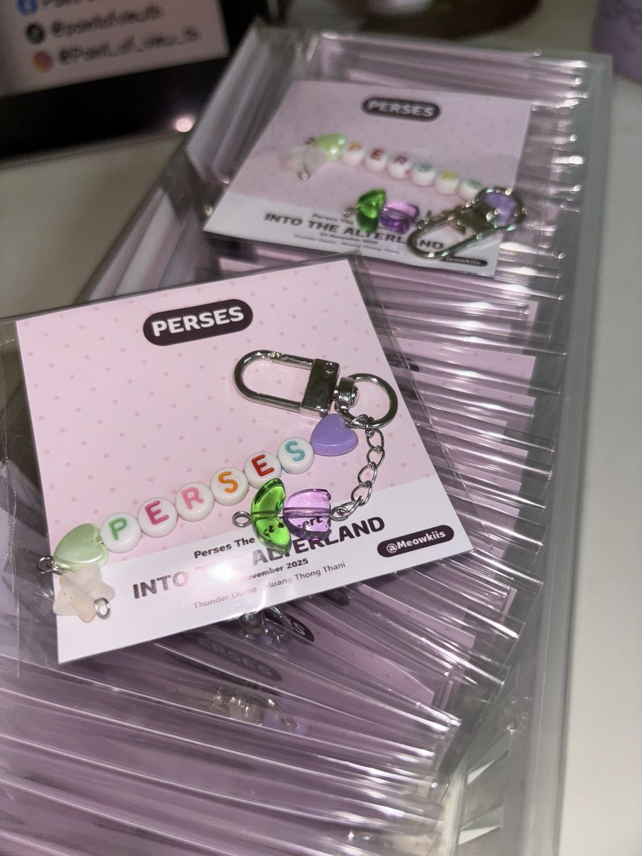 nammonntz's tweet photo. 💜pls kindly rt💚
Giveaway for #PERSESintoTheAlterland

PERSES Keychain 🧩
👉🏻50 EA🌱

🗓️ 22 November 2025
📍 Thunder Dome ,Muang Thong Thani

✨ รับไปห้อยกันเนอะๆนะคั้บ เป็นgiveaway ครั้งแรกเลย ตั้งใจทำด้วยมือทุกชิ้นเลยคั้บบบ 🥹🥹

#PERSES #PERSES_TH https://t.co/jSk0M1Bd2p