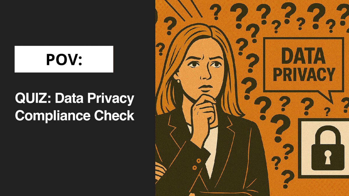 TrinityP3's tweet image. Cyber security has been a front page news story of late. But how data privacy compliant is your brand? Take our quiz to find out!
ap1.hubs.ly/y0k1XC0