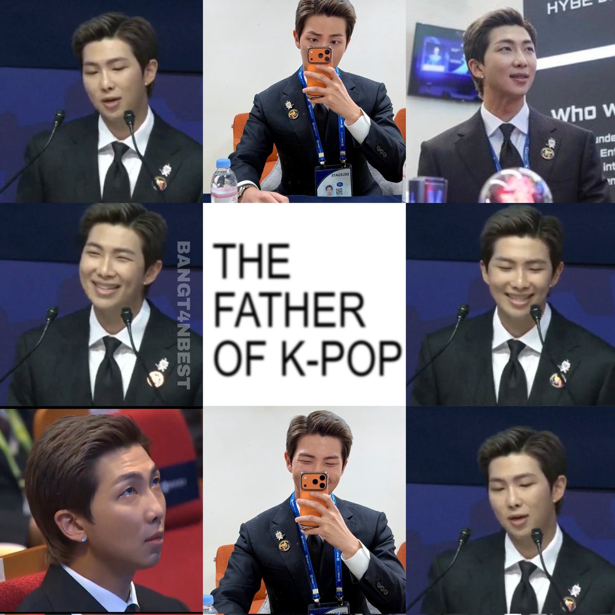 THE FATHER OF K-POP #RM