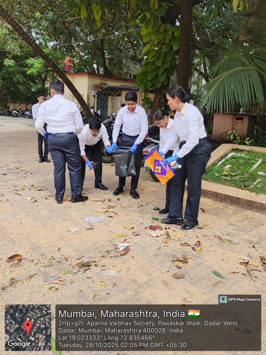 Students of IHM Mumbai conducted a clean-up drive on campus under Special Campaign 5.0 on 28th October, reinforcing the message of cleanliness and responsibility. 🌿✨

#IHMMumbai #SpecialCampaign5.0 #CleanCampus
