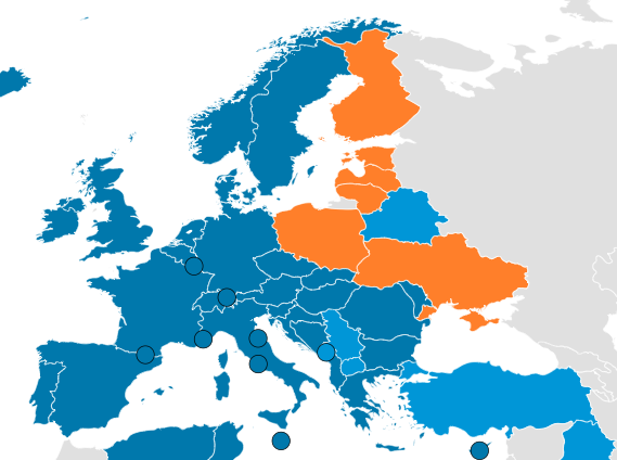 Kādas šausmas! Izstājoties no Otavas konvencijas, Latvija, pretēji Vakareiropai, ir pievienojusies oranžajai zonai! Kā var uzdrīkstēties tā "izlēkt" uz pārējo fona?