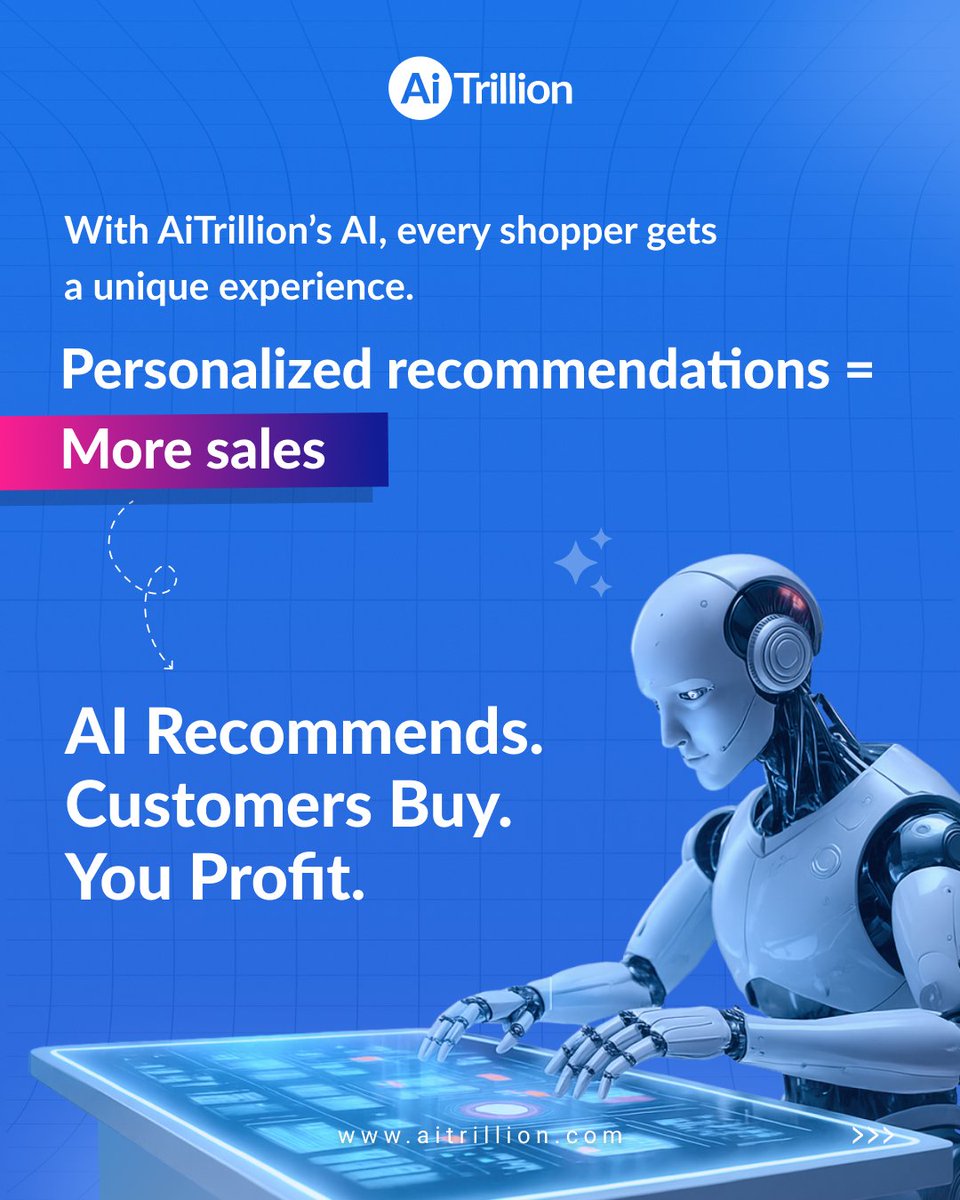 𝐄𝐯𝐞𝐫𝐲 𝐒𝐡𝐨𝐩𝐢𝐟𝐲 𝐬𝐡𝐨𝐩𝐩𝐞𝐫 𝐢𝐬 𝐝𝐢𝐟𝐟𝐞𝐫𝐞𝐧𝐭, 𝐲𝐨𝐮𝐫 𝐦𝐚𝐫𝐤𝐞𝐭𝐢𝐧𝐠 𝐬𝐡𝐨𝐮𝐥𝐝 𝐛𝐞 𝐭𝐨𝐨.

💡 𝐒𝐦𝐚𝐫𝐭 𝐩𝐞𝐫𝐬𝐨𝐧𝐚𝐥𝐢𝐳𝐚𝐭𝐢𝐨𝐧 = 𝐡𝐢𝐠𝐡𝐞𝐫 𝐫𝐞𝐯𝐞𝐧𝐮𝐞.

Install <a href="/Shopify/">Shopify</a> : lnkd.in/d2kpyTzj
#AiTrillion #Shopify #itfc #BFCM2025