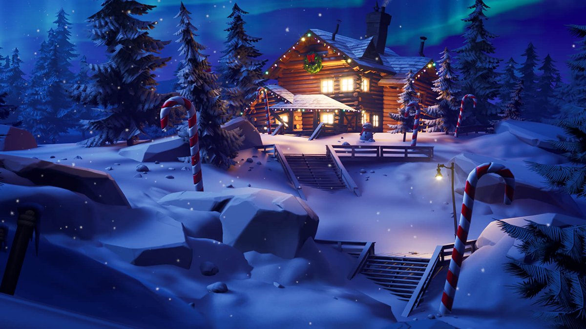 DBarse62496's tweet photo. Fortnite est en train de tester la maj 39.10 winterferest 2 mois avant Noël 🎅 🎅 .
J'espère qu'il mettront le chalet. https://t.co/XTmDydpHhH