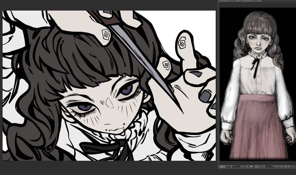 Marina sketch #fearandhungertermina