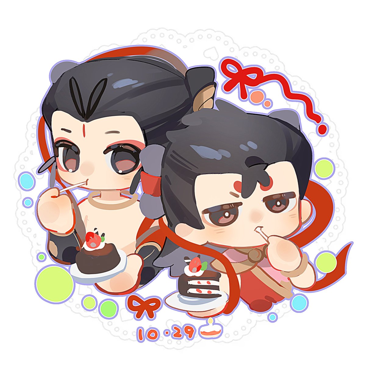 yppbabetwo's tweet photo. 🎂🎂🎂#nezha https://t.co/FWEyT6LvHx