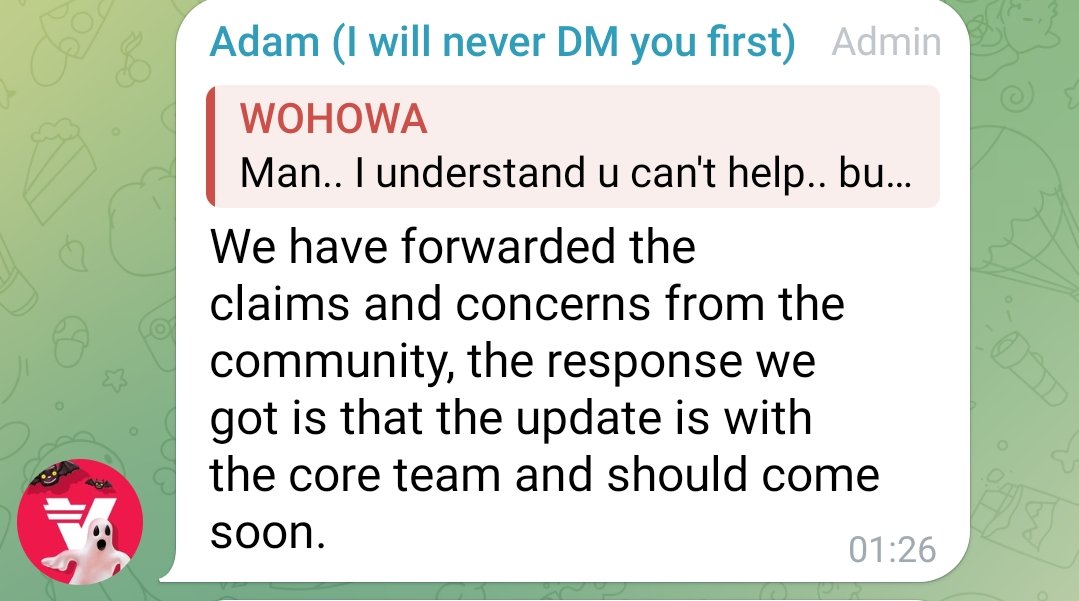 $VRA ⏳
Yes, everyone is worried, but the time for the long-awaited announcement is very near.