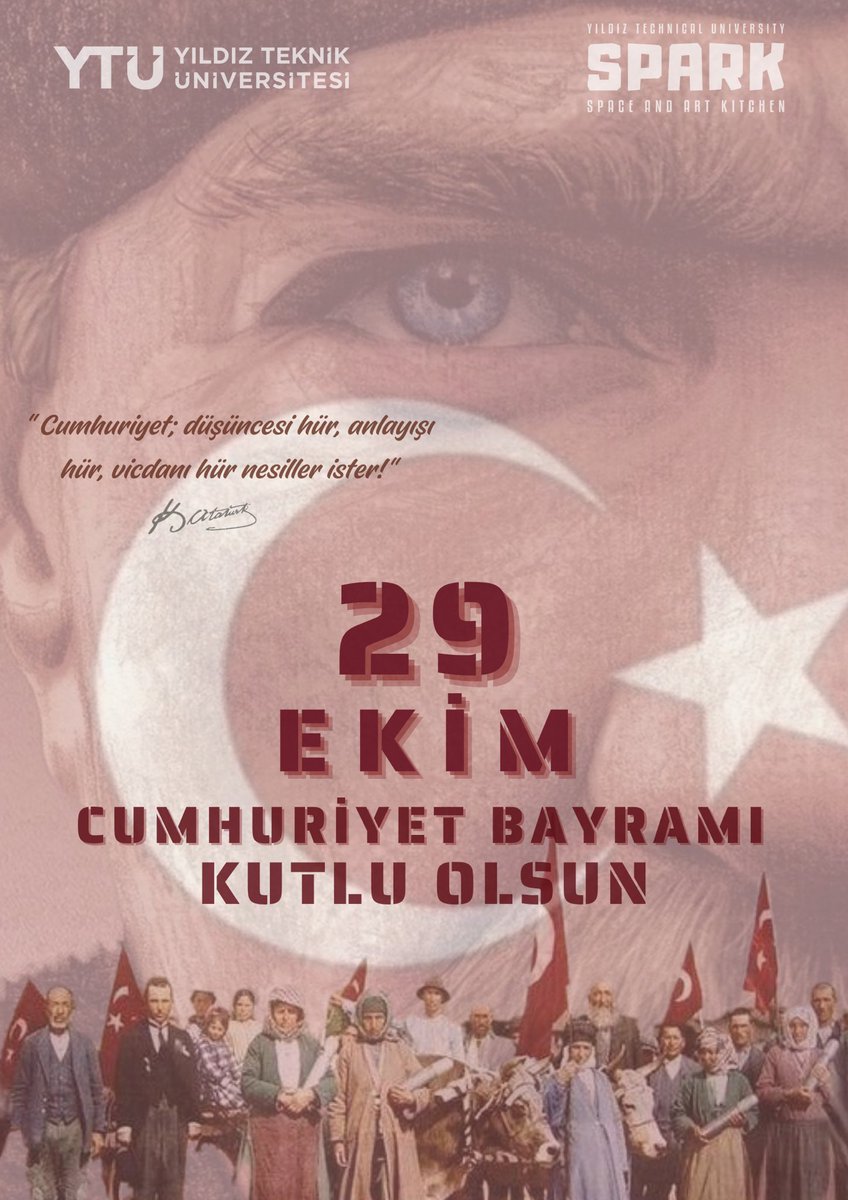 Bugün, bir milletin küllerinden doğuşunun, özgürlüğe ve aydınlığa uzanan en büyük adımının 102.yıl dönümü. O büyük mirasın gururuyla; geçmişe minnet, geleceğe umutla bakıyoruz. Cumhuriyet Bayramımız kutlu olsun🇹🇷❤️