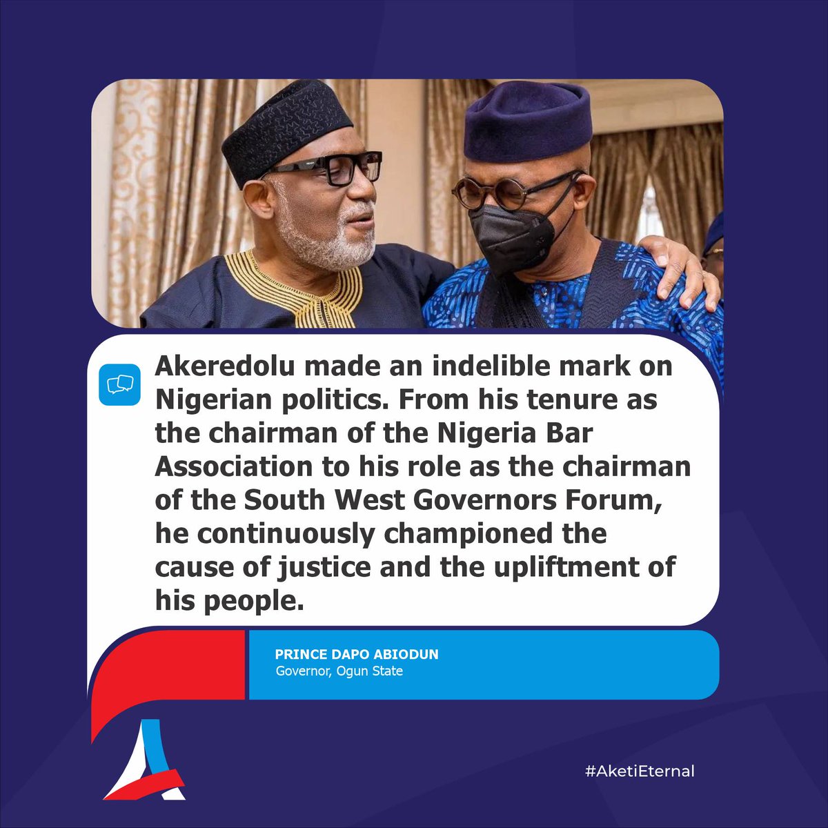 The Man Aketi!

#AketiEternal #AketiLegacy