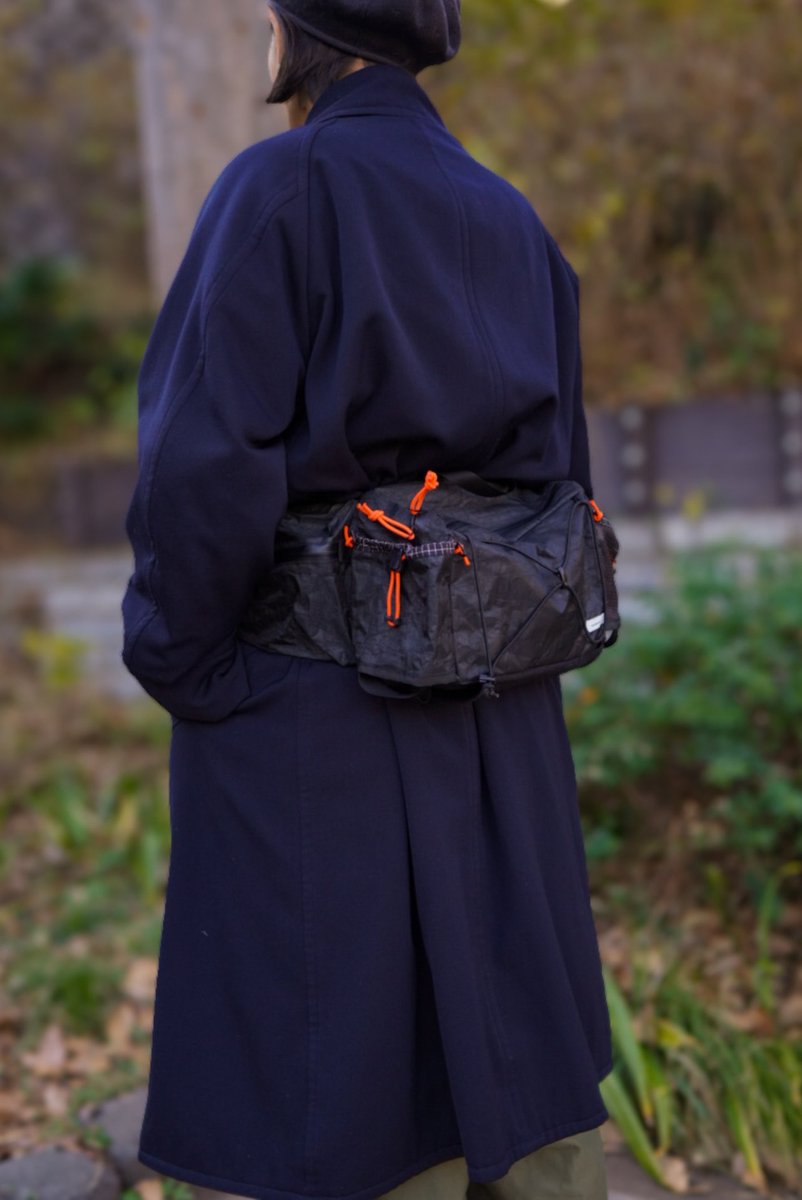 バッグ Takao Mountain Book hip bag DCF BLACK Takao Mountain Book hip bag DCF BLACK 【公式通販】