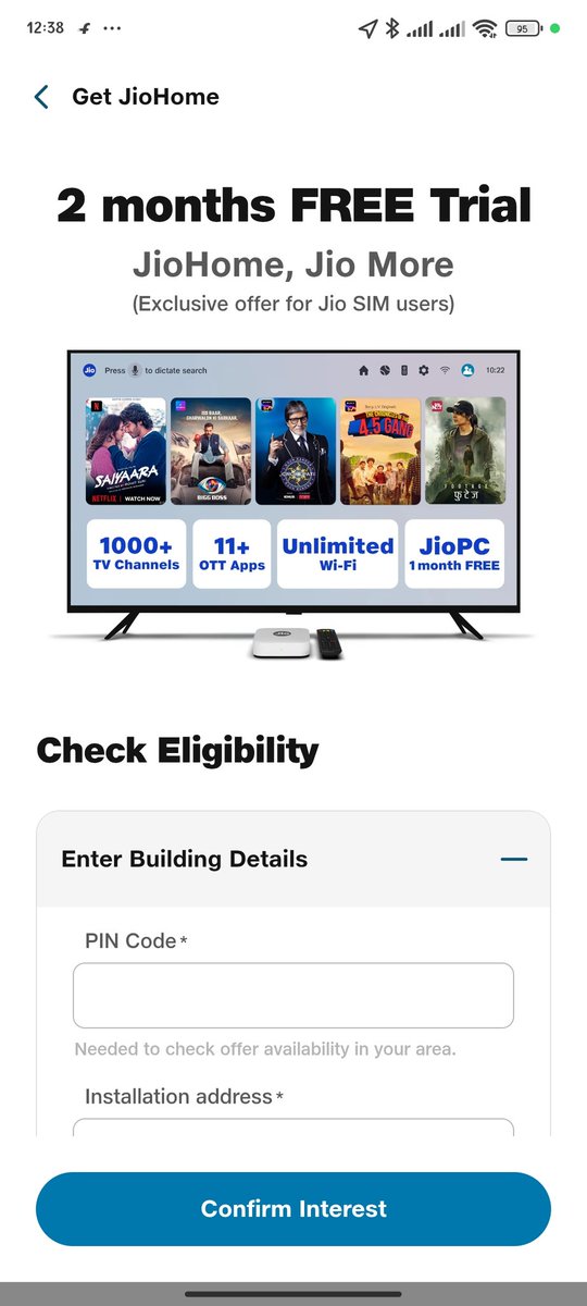 saudagarbh3592's tweet image. Hey @JioCare, I was promised unlimited data and voice with my #JioAirFiber plan, but it’s showing only 193GB limit. This is misleading! Please look into this and fix it. #Jio #CustomerServiceFail