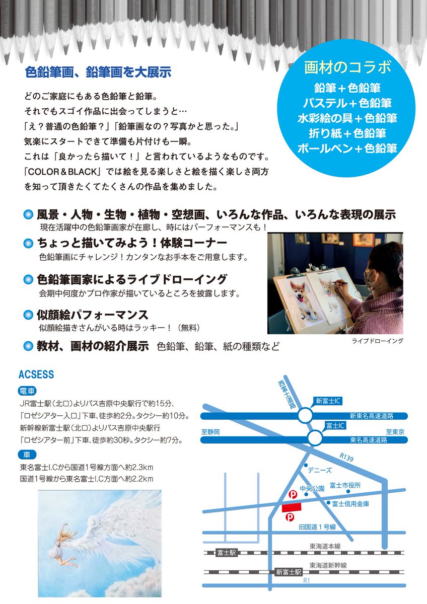 藤本靖子　色鉛筆画家 tweet media