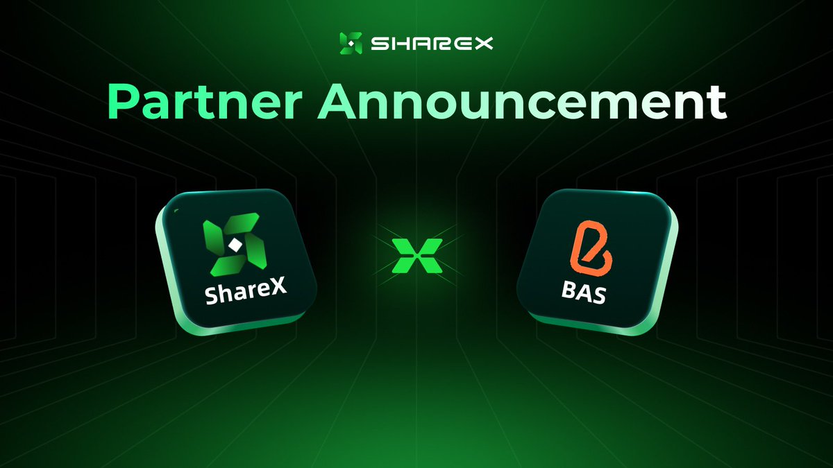 ShareX_Network's tweet image. Powering trust for the real-world Web3.😌

Proud to collaborate with @BASCAN_io  — the modular identity &amp;amp; reputation layer bridging on-chain attestations, verified credentials, and Web2 trust data.

With BAS, ShareX strengthens the foundation for RWA + ConsumerFi adoption, making…
