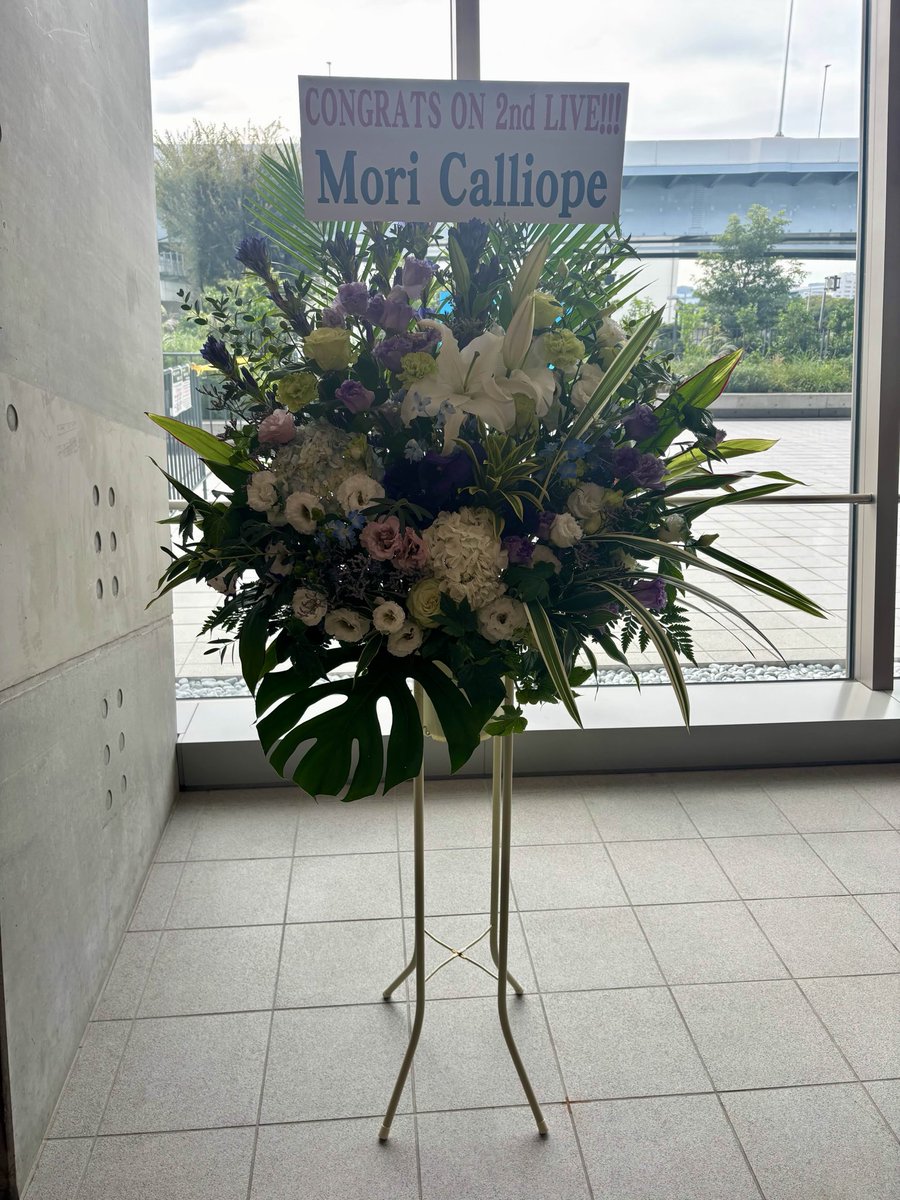 しかも今回
BAEとCalliもお花くれた🥹
2人とも忙しいのに本当にありがとう💗