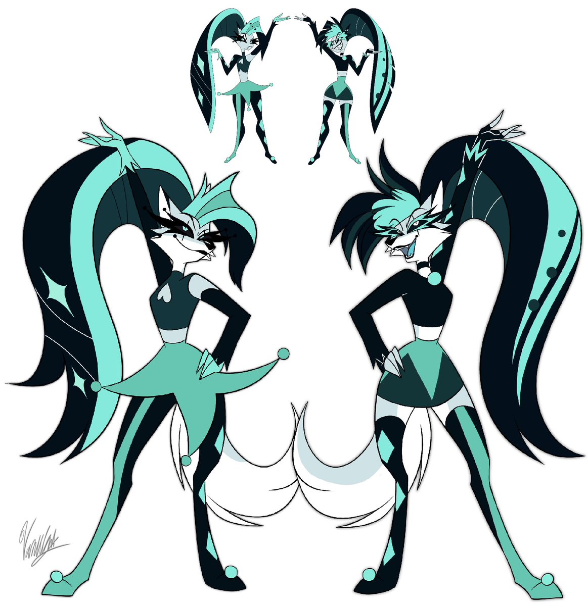 Hellhound!Glitz &amp; Glam 💚

#HelluvaBoss