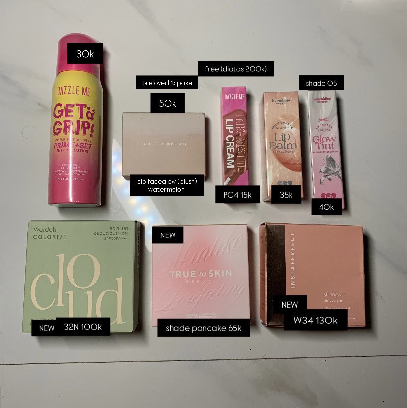 wts skincare makeup mostly newww, bole nego tipis bisa orenn yukyuk