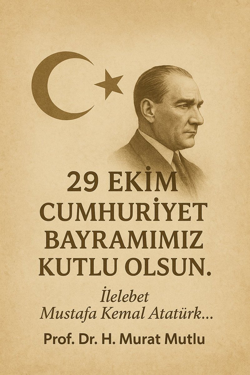 h_m_mutlu's tweet photo. Atatürk'ün Onuncu Yıl Nutkunda dediği gibi "...bugün en büyük bayramdır. Kutlu olsun. " https://t.co/2QS3Uu4OWQ