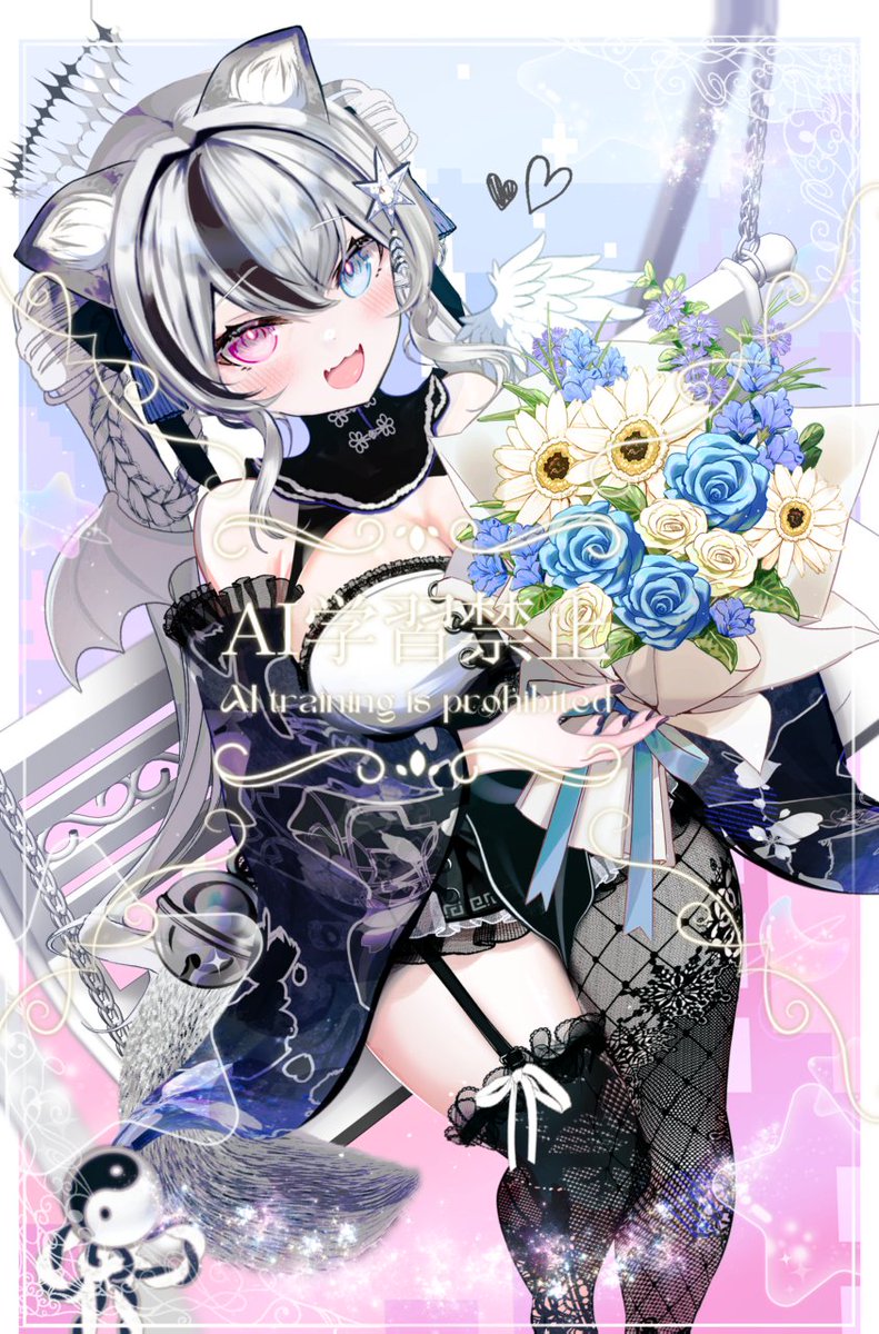 1周年記念の1枚絵
パネル開きました！
皆様ご協力ありがとうございました☺️
1年活動できたのも皆様のお陰でです
ありがとうございます！
これからもよろしくお願いします！
今回1枚絵を描いてくださったのはSeta様です<a href="/seta105/">seta</a> 
素晴らしい1枚絵をありがとうございます
 #1枚絵公開