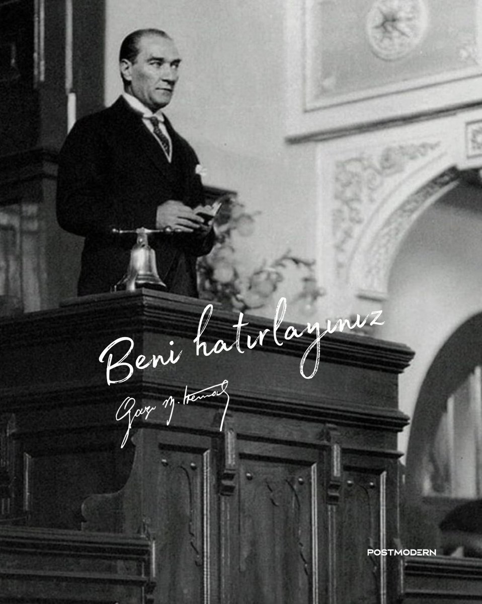 Atatürk’ün 10. Yıl Nutku’nda yazıp üzerini çizdiği cümle: “Beni hatırlayınız.”

Yıl 1933. O dönem Cumhurbaşkanı Genel Sekreteri merhum Hikmet Bayur’du. Atatürk’ün huzuruna Atatürk’ün yazdığı nutku okuması ve görüşlerini sunması için çağrılmıştı. Hikmet Bayur metni okurken bir