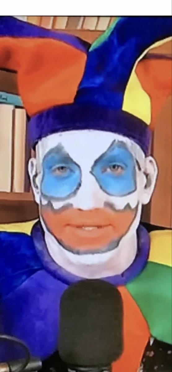 DaveSnow72's tweet image. #IDontWantToOverrreactBUT i really hope Pat @PatMcAfeeShow tells AJ @OfficialAJHawk he "MUST" dress up like this "Clown" again Friday for Halloween 🎃 
when i saw AJ dress up like this last year,I almost pissed myself laughing so hard..😂😆🤡
@ToneDigz @tyschmit @bubbagumpino