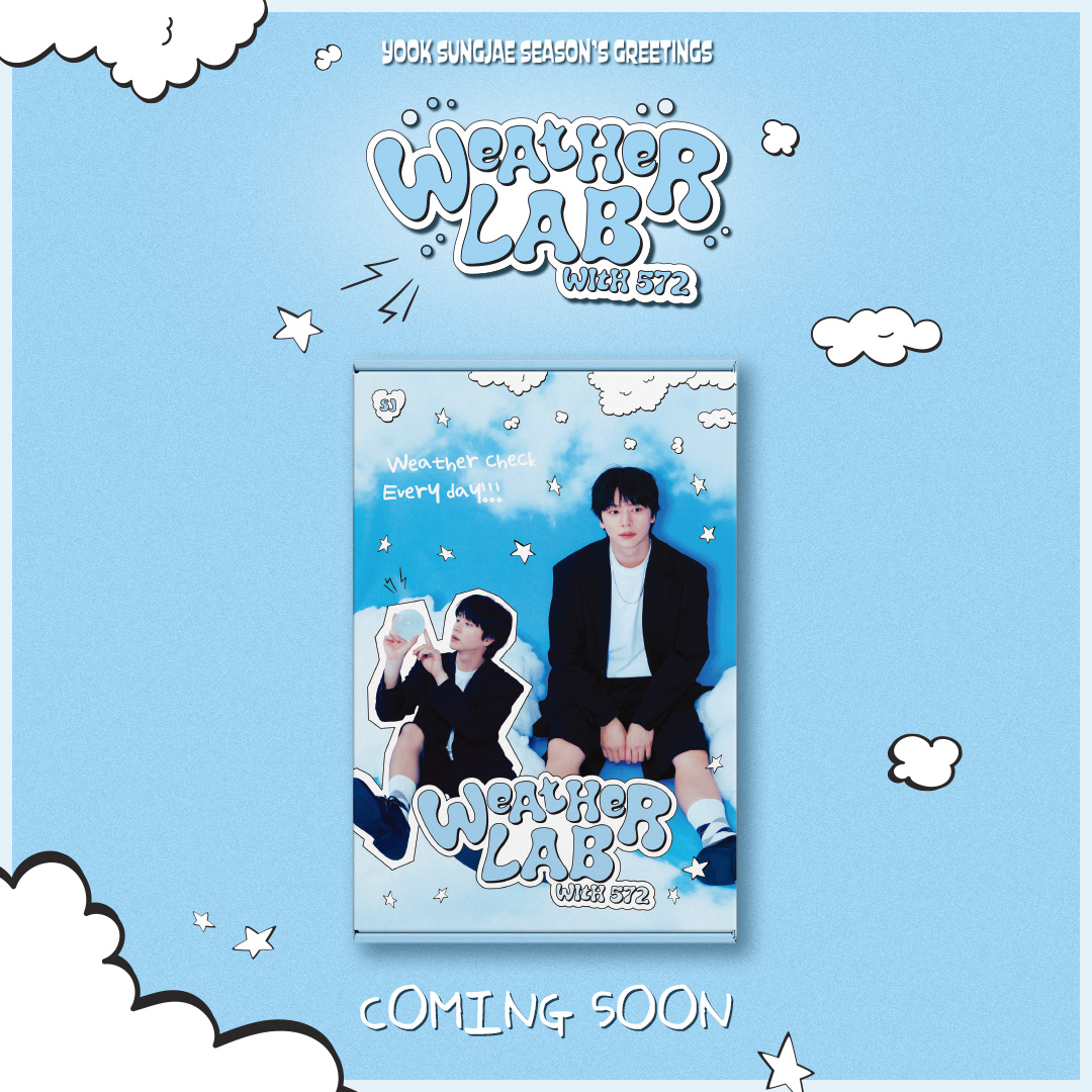 fromm_store's tweet image. YOOK SUNG JAE 2026 SEASON’S GREETINGS [Weather Lab with 572]

2025. 11. 3 15:00 (KST) COMING SOON!

#육성재 #YOOKSUNGJAE
@YookSJ_official