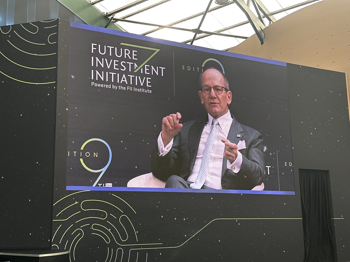 Today at FII9, MARA CEO @fgthiel and Aramco EVP of Strategy & Corporate  Development Ashraf A. Al Ghazzawi discussed how inference, edge computing,  and flexible loads like Bitcoin mining unlock new possibilities
