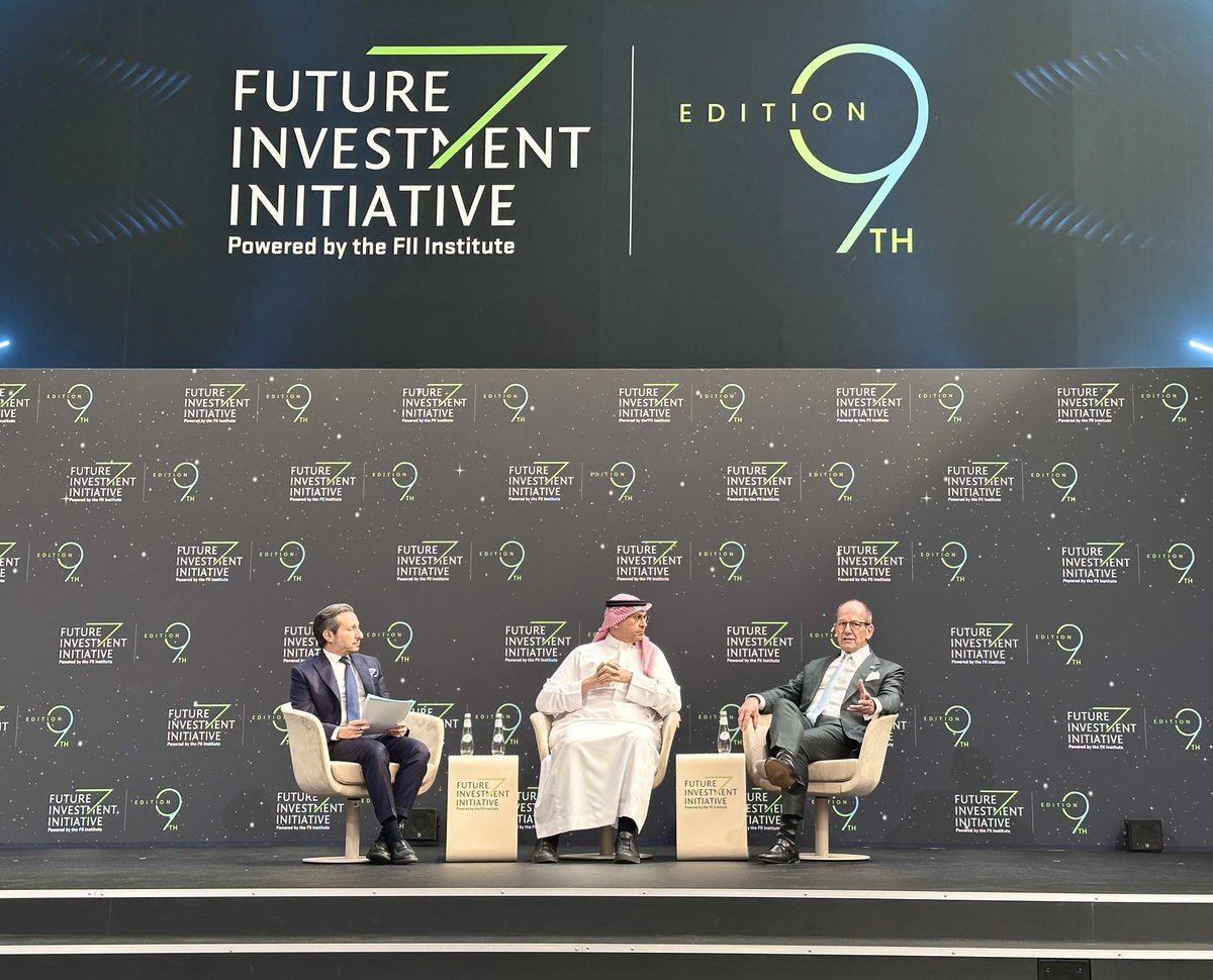 Today at FII9, MARA CEO @fgthiel and Aramco EVP of Strategy & Corporate  Development Ashraf A. Al Ghazzawi discussed how inference, edge computing,  and flexible loads like Bitcoin mining unlock new possibilities