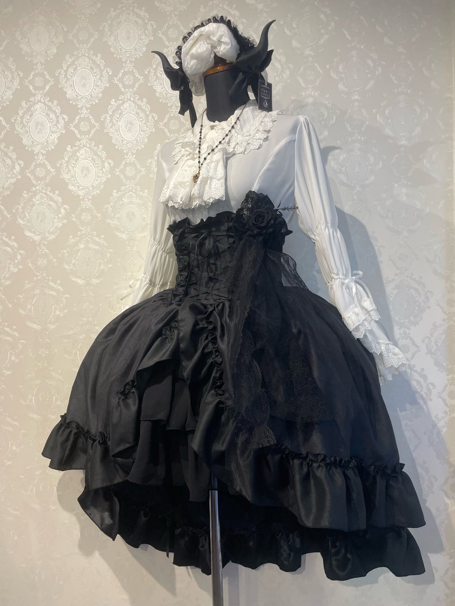 ATELIER PIERROT 黒 フリルブラウス ATELIER-PIERROT】ルミエールブラウス/TBL-1008/ | KIST ONL