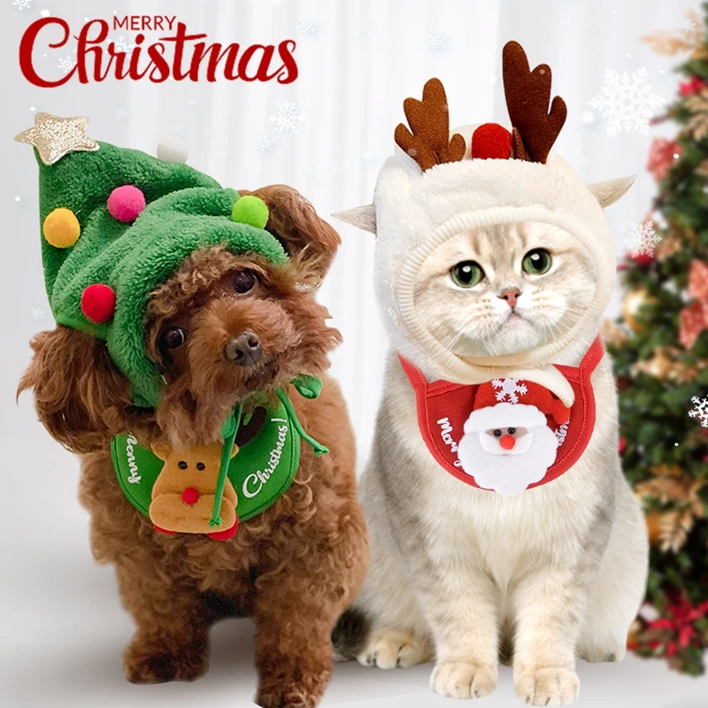 liccapets's tweet photo. Ready for festive photos? This reindeer and Christmas tree outfit turns your pet into the cutest holiday mascot. Capture memories and spread the joy!
