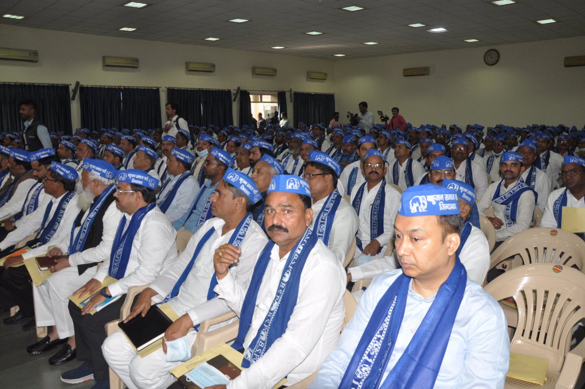 Mayawati's tweet image. 29-10-2025-BSP RELEASE-Muslim Bhaichara meeting