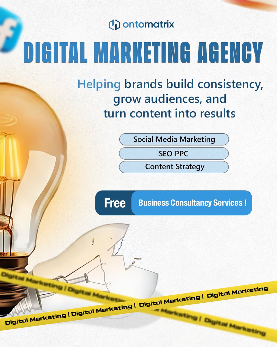 ontomatrix's tweet photo. Grow your brand with OntoMatrix 🚀
From Social Media to SEO &amp; PPC — we turn content into real results.
🌐 https://t.co/B7869tCnGw
#OntoMatrix #DigitalMarketing #LeadGeneration https://t.co/LwMvsAIovl