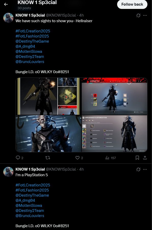 WolveBerkana's tweet image. Over the years I&apos;ve met some really amazing people in the Destiny 2 community, and then there is this one guy that keeps returning to show his ass.  He&apos;s well known for his antics: Wilky or o0 WILKY 0o#8251 in #destiny2.  Here is a list of things I&apos;ve seen him do:
-Use alts to…