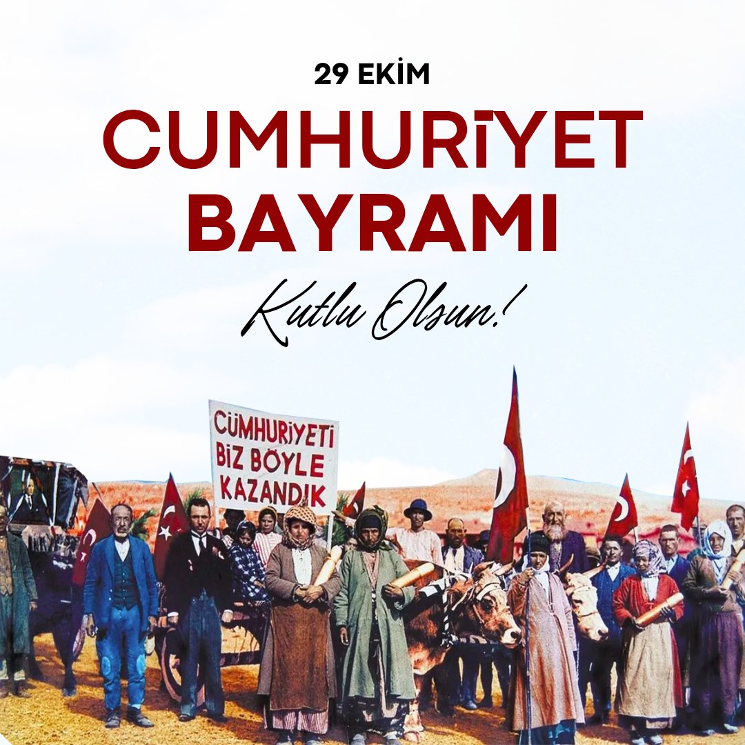 Türk Arşivciler Derneği olarak, Türkiye Cumhuriyeti'nin kuruluşunun 102. yıl dönümünü kutlamaktan gurur duyuyoruz. 

#29Ekim #CumhuriyetBayramı