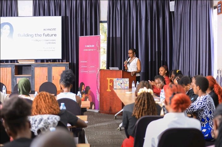 kizi74479's tweet image. Still buzzing from the SheCircuits launch! 

I got to explore how IoT, AI &amp;amp; embedded systems are shaping the future and how women are leading the charge. 

Learned, connected, and left inspired to keep coding the change. 💻✨
#SheCircuits #WomenInTech #IoT #EmbeddedSystems #STEM
