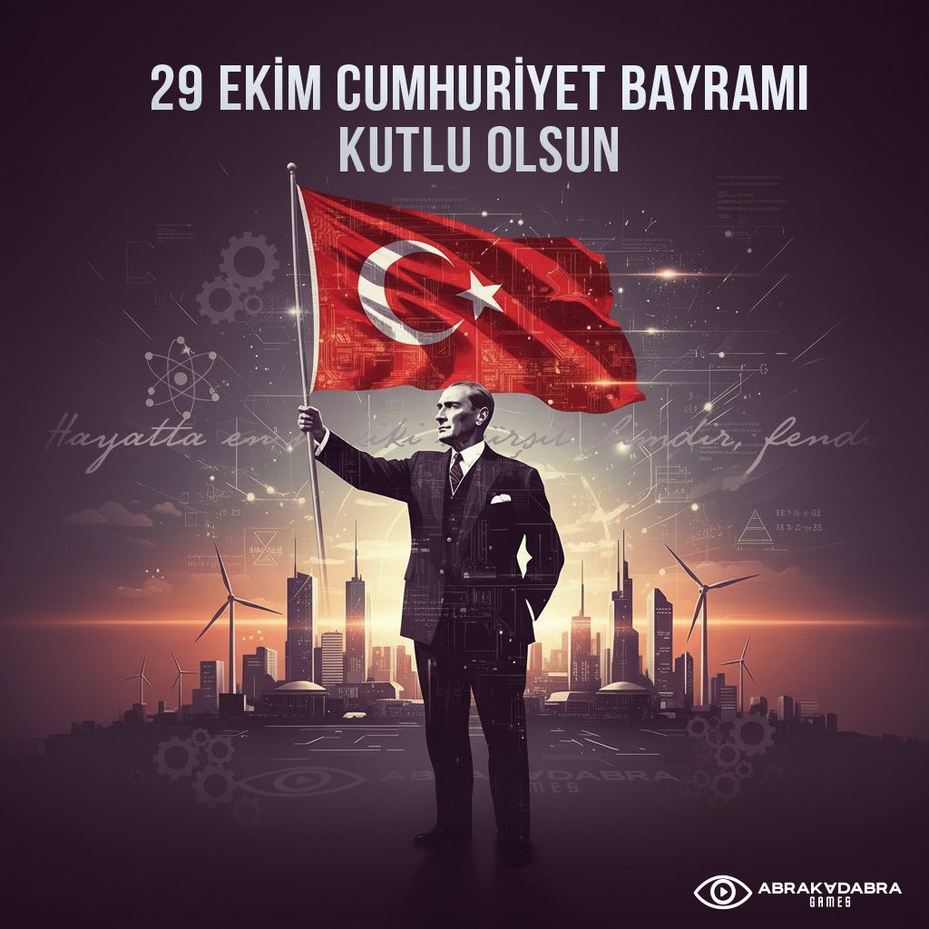 GameAbrakadabra's tweet photo. Minnetle Anıyoruz: Bugünümüz, Cumhuriyetin Eseri. https://t.co/qTUcMepX6o