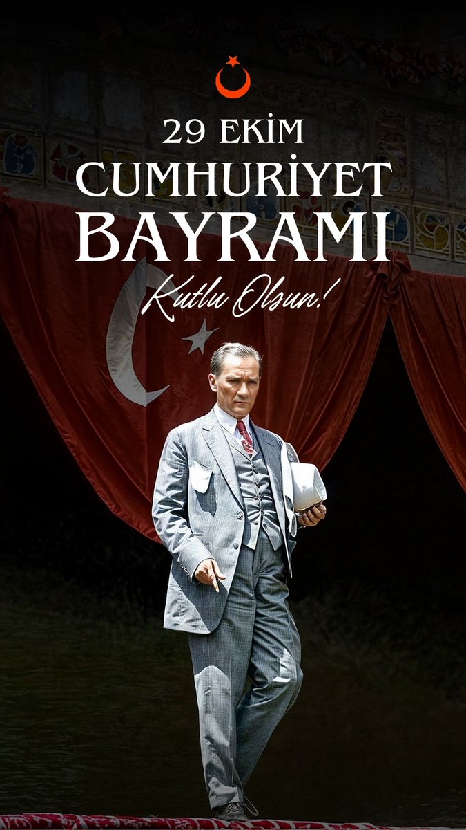 Cumhuriyetimizin 102. Yılı kutlu olsun.