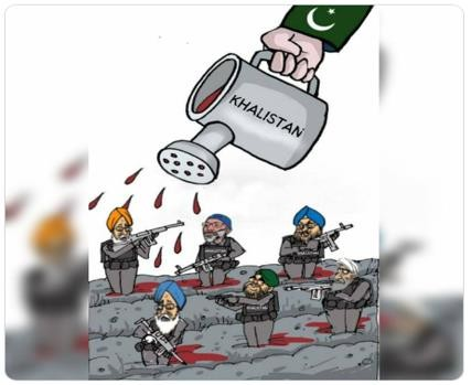 harmeetbrarr4's tweet photo. Pakistan fuels Khalistani terrorism to destabilize India, undermining internal stability and peace. #KhalistaniTerrorism #Pakistan #IndiaSecurity #InternalStability #Peace https://t.co/jFGDRf5vmM