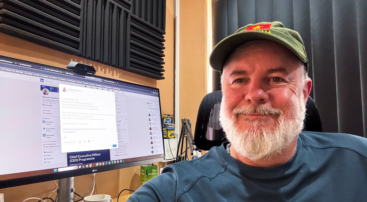 Michael Hamilton 🇿🇦 | Entrepreneur & Author tweet media