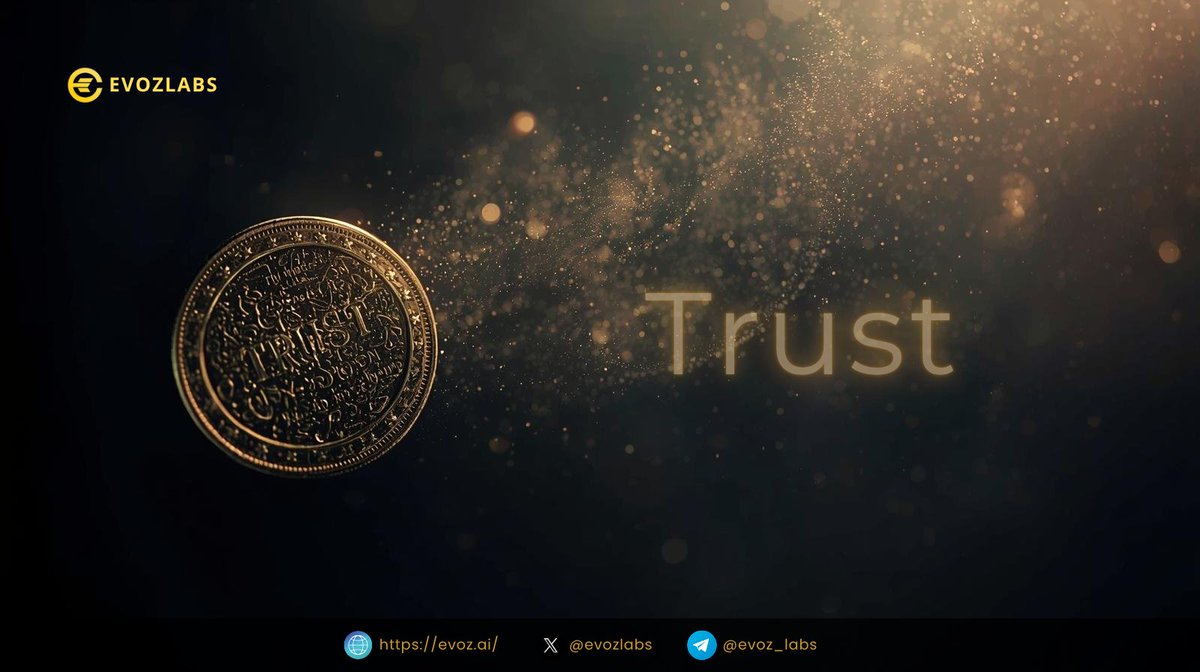 evozlabs's tweet image. “Trust is the new currency.”

In a world moving beyond inflation and speculation — trust becomes the most valuable asset.
#EVOZChain #Web3 #EVOZValidator