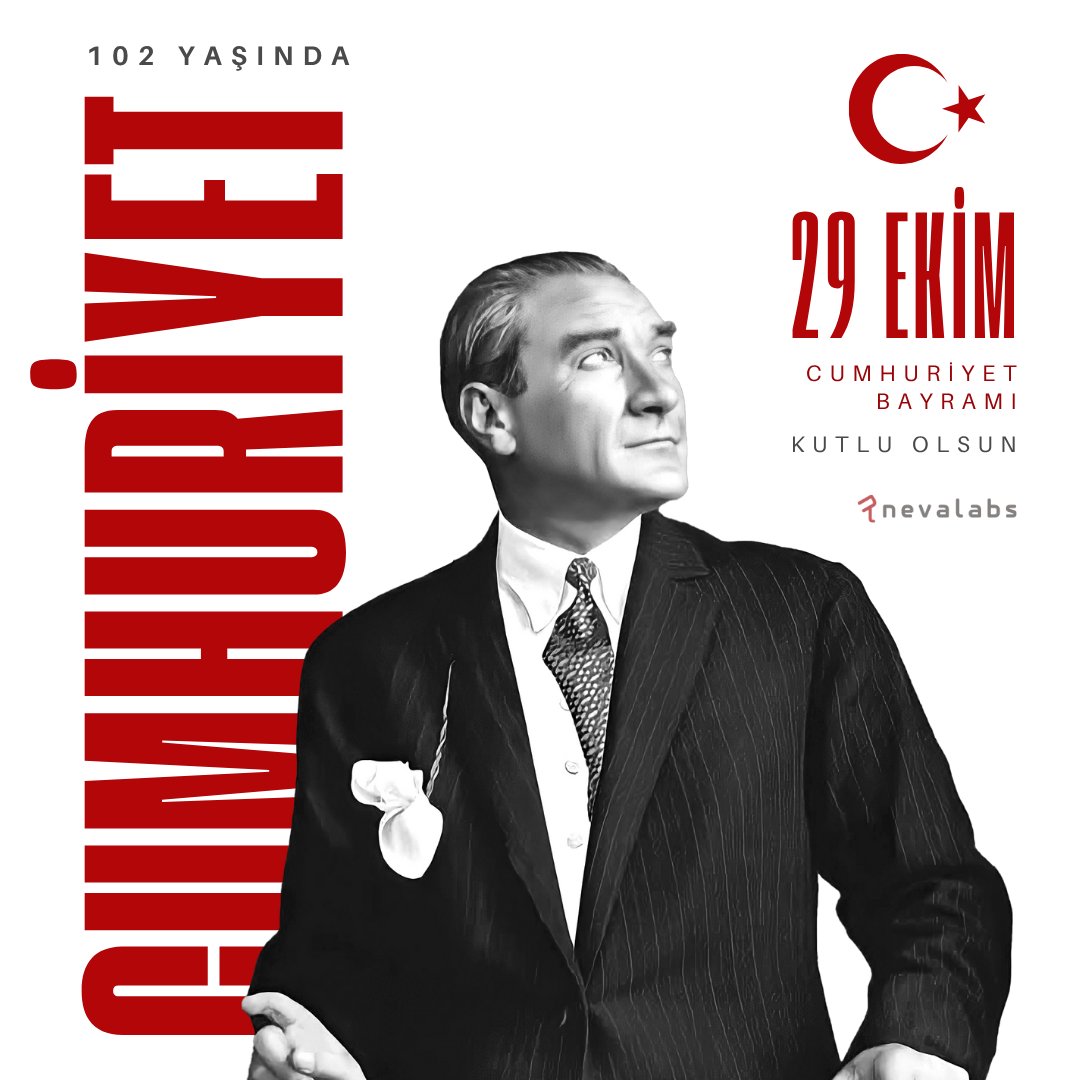 Nevalabs's tweet photo. 🇹🇷 Celebrating the Spirit of the Republic — 29 October
Today, we proudly celebrate the founding of the Republic — a milestone that symbolizes independence, unity, and progress.
#29Ekim #CumhuriyetBayramı #RepublicDay #Nevalabs #RecognizeTheFuture #AI #Innovation #Technology https://t.co/Aa1qrjRe0k