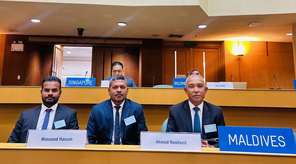 dasamaldives's tweet photo. The Chief Inspector of DASA Ahmed Nasheed and his team are participating in the @icao Seminar on Aviation Security Audits, held at the ICAO Asia Pacific Regional Office in Bangkok,Thailand.
This seminar enhances #AVSEC audit preparedness under the framework. 
@MoDmv @mgmaumoon https://t.co/We3iiwh3hc