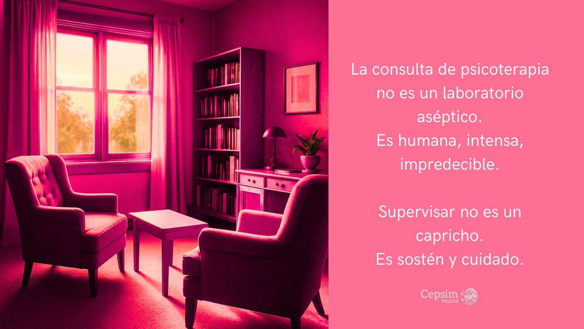 📘 Explora el grupo de supervisión-intervisión y obtén gratis la guía sobre los obstáculos más comunes en la psicoterapia: mailchi.mp/psicologiamadr… 

#psicoterapia #saludmental