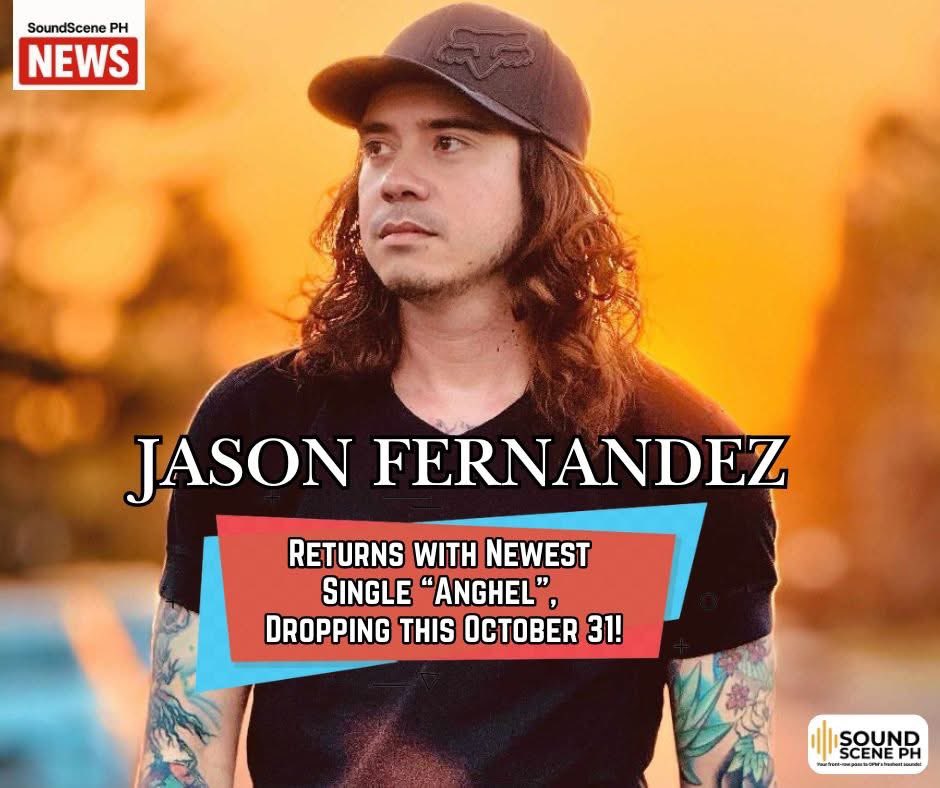 soundscene_ph's tweet image. [SoundScenePH NEWS]‼️

Jason Fernandez Returns with Newest Single “ANGHEL” - Dropping this Oct 31!

Pre-save: ditto.fm/jasonfernandez…

Read the entire details 👉: tinyurl.com/yf4jzrmd

#JasonFernandezAnghel #SoundScenePH #NewMusic #OPM